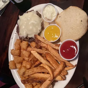 Swiss Mushroom Burger