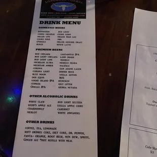 menu as of 1/2/23