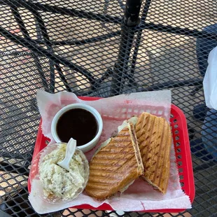 French Dip Panini