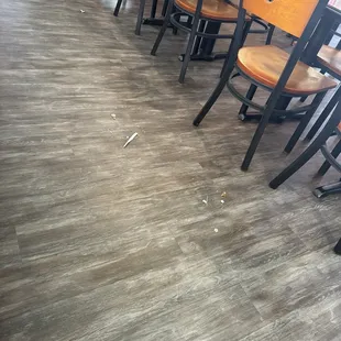 I should&apos;ve taken more pictures of the filthy floor!
