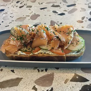 Salmon Toast