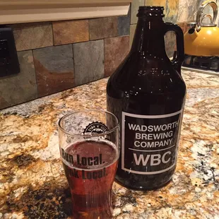 Took some brew home to share