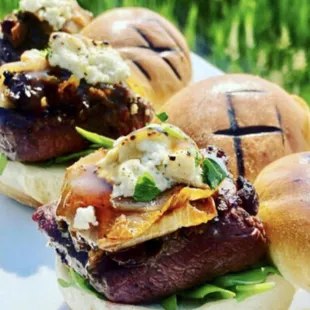 Filet Mignon Sliders Appetizer