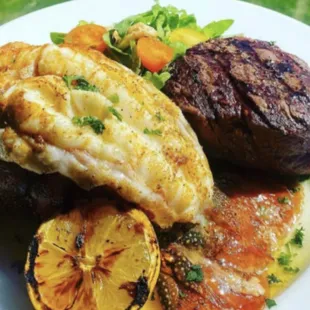 Lobster Tail &amp; Filet Mignon