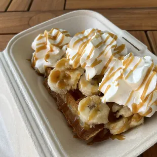 Bananas Foster.  Smallish but goodish!