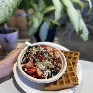 Wow best açaí bowl I&apos;ve had in Honolulu and I&apos;ve been to at least 5 açaí bowl places around here.