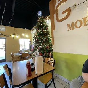 Their Christmas tree