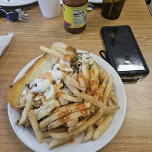 Chicken Philly Cheese Steak