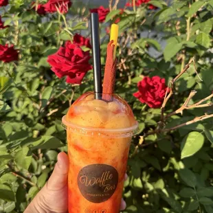 I got a chili mango really refreshing and spicy a good combination if you want to change things up 10/10