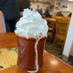 Dripping hot, Hot chocolate