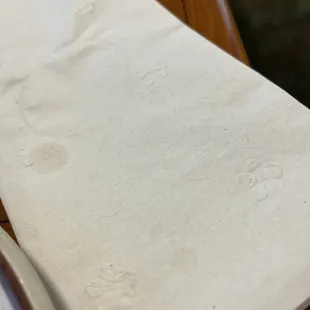 The hair I pulled out of the hash browns because the server "couldn't see it"