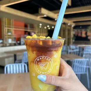 Mango chili slush