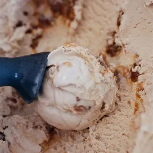 a scoop of ice cream