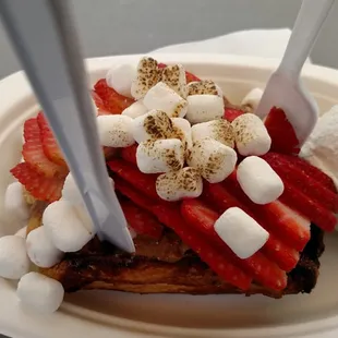 The mellow with strawberries