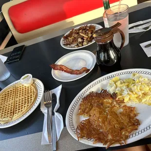 My son ate the second strip of bacon before I had time to snap the photo :)