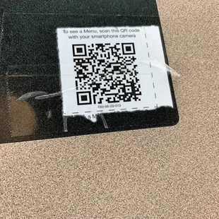 QR Menu