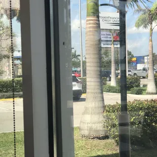 outside
