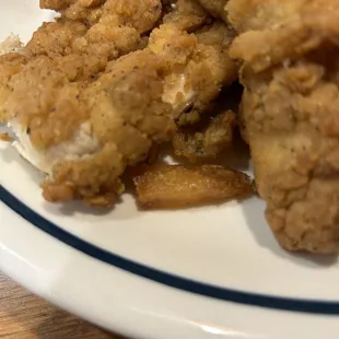 Chicken and French fry
