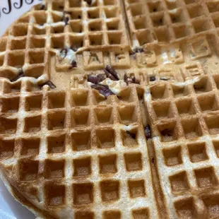 Pecan waffle