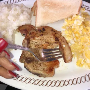 steak, food