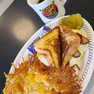 Texas Bacon, Egg &amp; Cheese Melt.