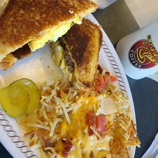 Sausage Egg &amp; Cheese Melt