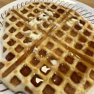 food, waffles