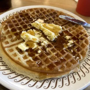 food, waffles