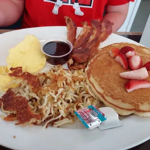 Chantilly Special with strawberries