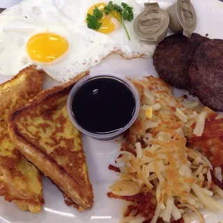 Kashmir's Breakfast Combination