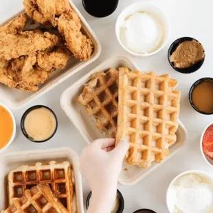 The Quarantine Pack at Waffle Love