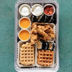 Quarantine Family Pack at Waffle Love