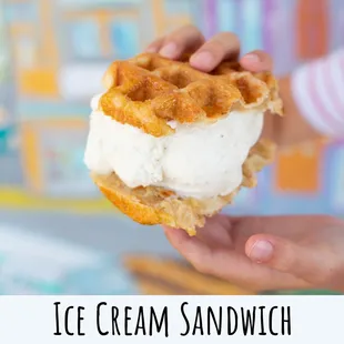 Ice Cream Sandwich Waffle at Waffle Love
