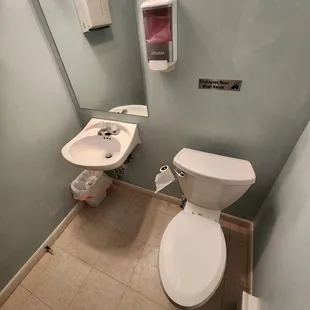 Reasonably clean bathroom