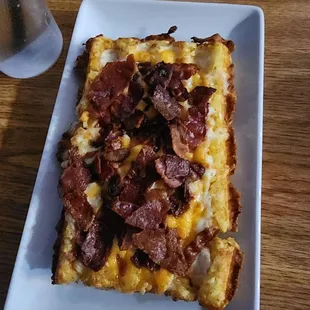 Tater bacon and cheese