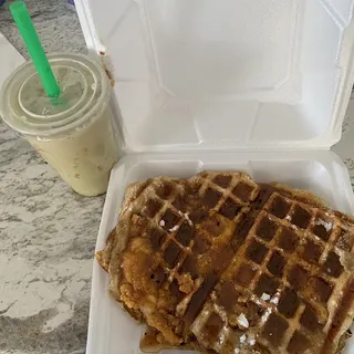 Chicken Infused Waffle