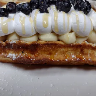 Blueberry Lemon Cheesecake Waffle