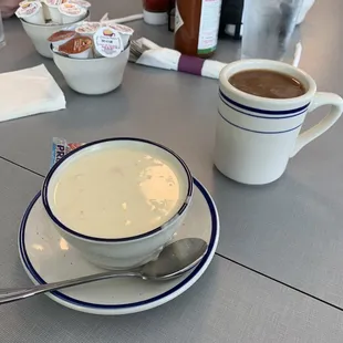 My Cream of chicken soup was very tasty, not watery at all. My soup was one of the best cream of chicken soups I&apos;ve ever had.