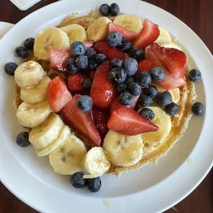 Fruit waffle