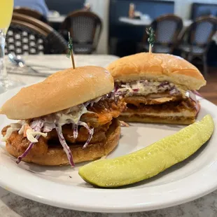 This sandwich was delicious!! South western i believe it was called !! Spicy buffalo chicken!