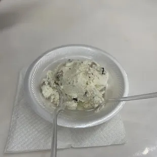 Ice cream cookie dough