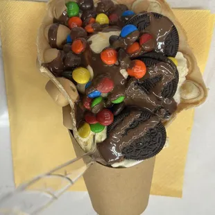 Oreo waffle