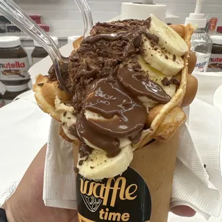 Banana Waffle