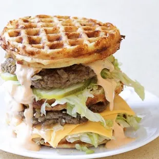 Big Mac waffle