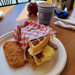 Breakfast sandwich
