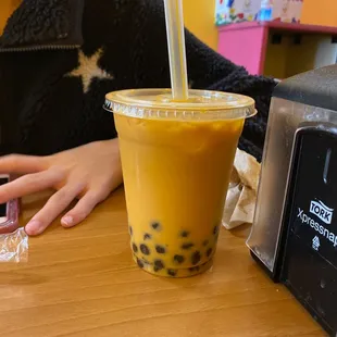 Boba Thai Tea  Delicious