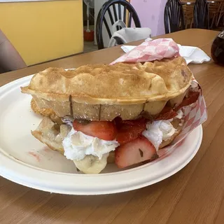 Fruit Nutella Sandwich