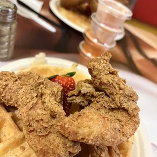 Chicken &amp; Waffles