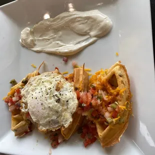 Souther&apos; Waffle - co-worker order this and enjoyed...may be next menu item I try