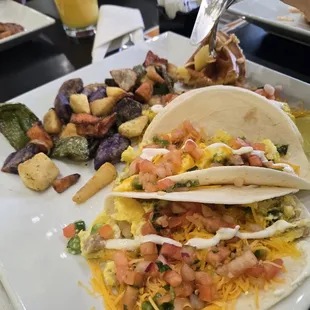 Breakfast tacos